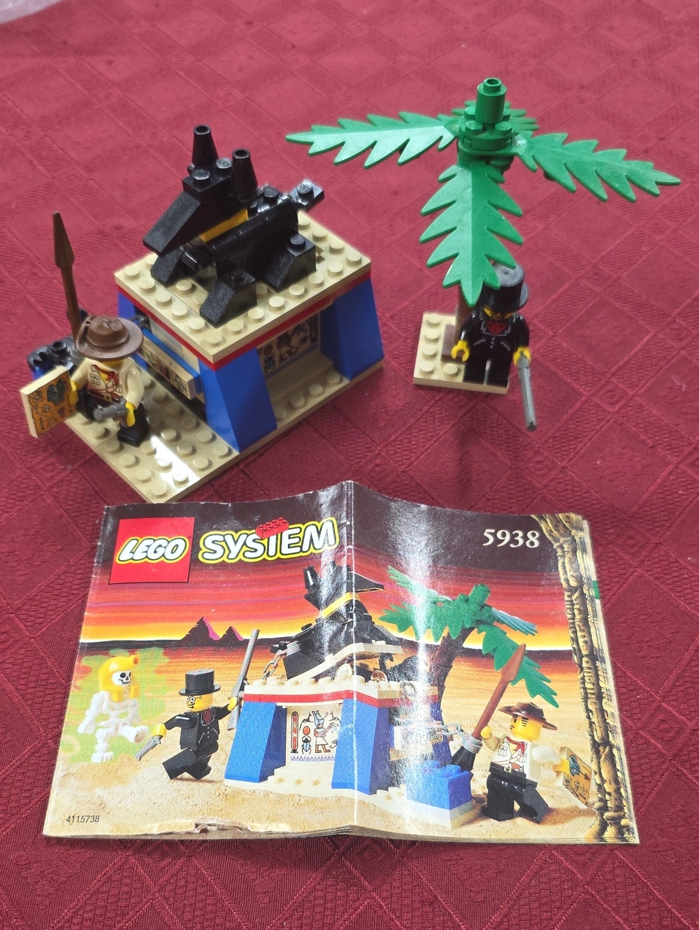 Lego Systems SET COMPLETE 5938 Sphynx Secret